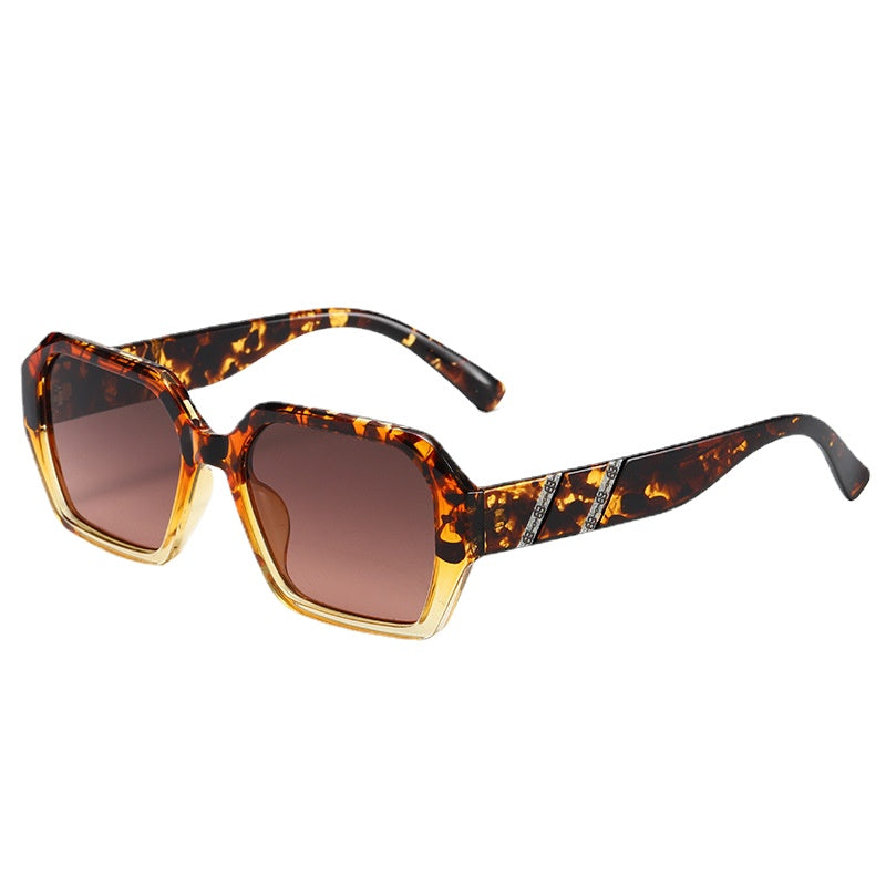 Gafas de sol de bisagra de metal de marco pequeño al por mayor